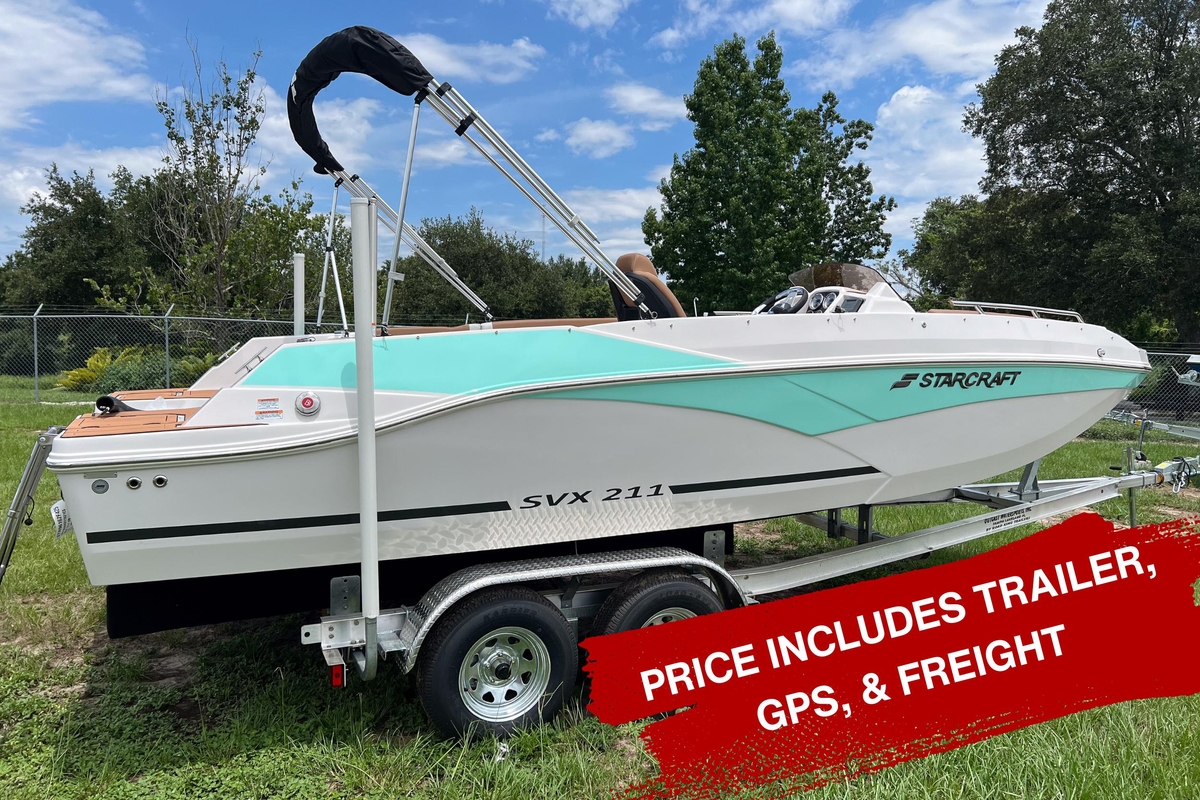 2025 Starcraft SVX 211 OB - Sold Boat