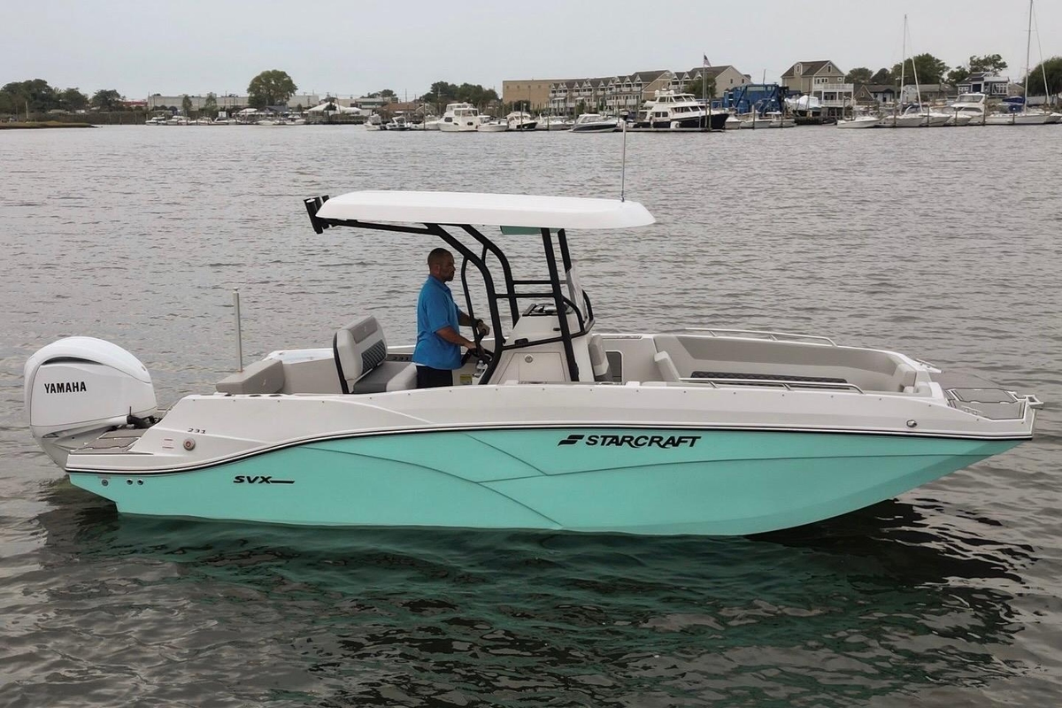 2026 Starcraft SVX 231 OB CC - Sold Boat