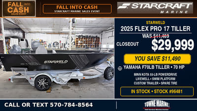 BOATZON | Starweld Flex Pro 17 Tiller 2025