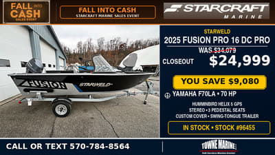 BOATZON | Starweld Fusion Pro 16 DC Pro 2025