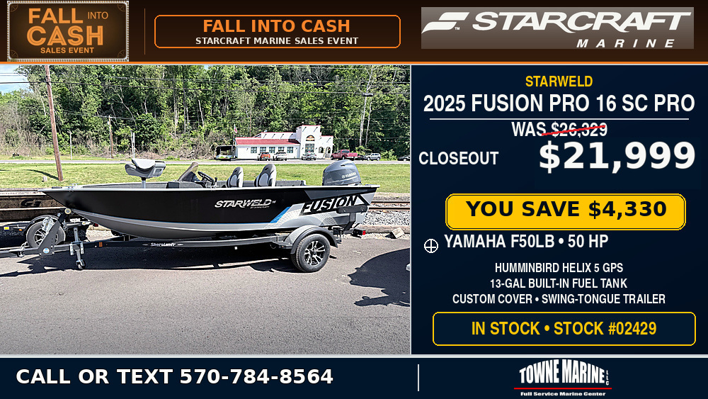 2025 Starweld Starweld Fusion Pro 16 SC Pro 2025 - Sold Boat