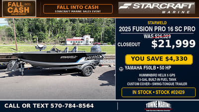 BOATZON | Starweld Fusion Pro 16 SC Pro 2025