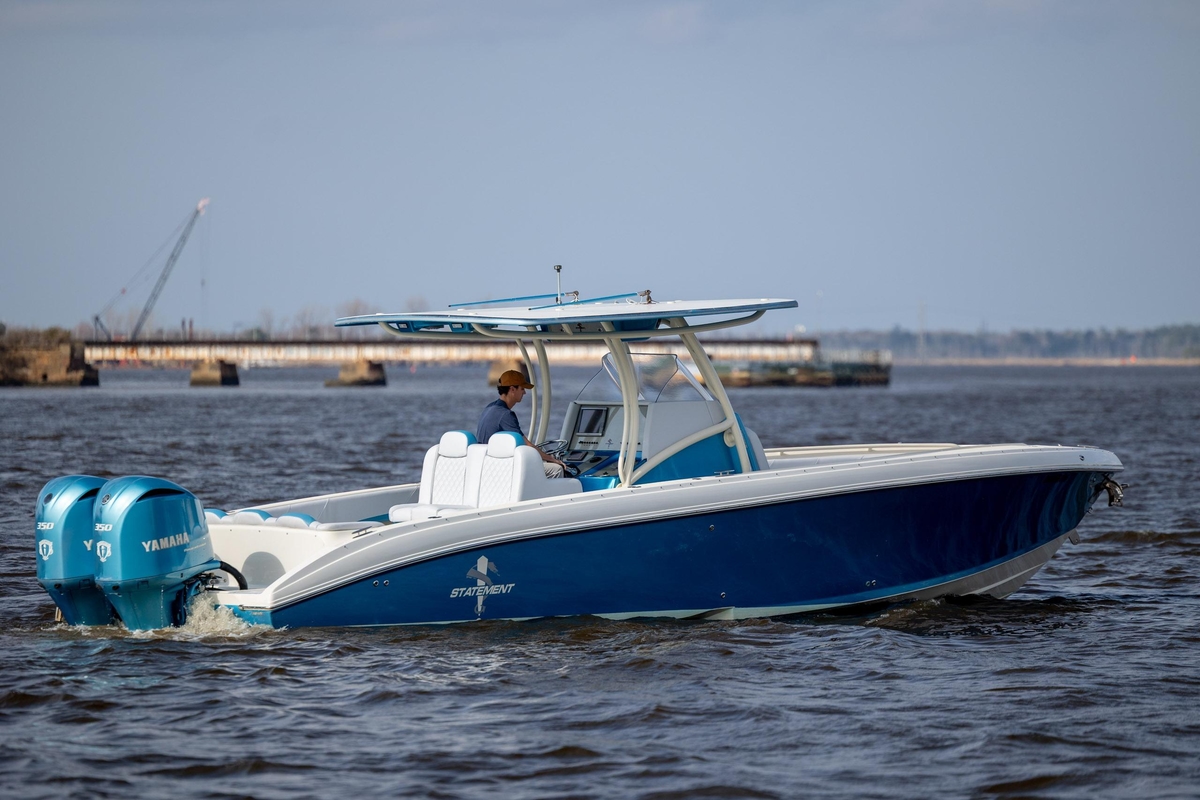2014 Statement 350 Open - Sold Boat