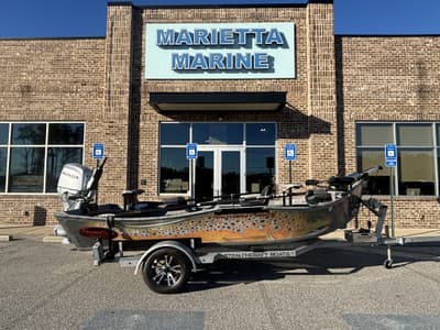 BOATZON | Stealth Craft Boats 16 Power Drifter wHonda Tiller Jet 65HP Engine and Trailer Included 2021