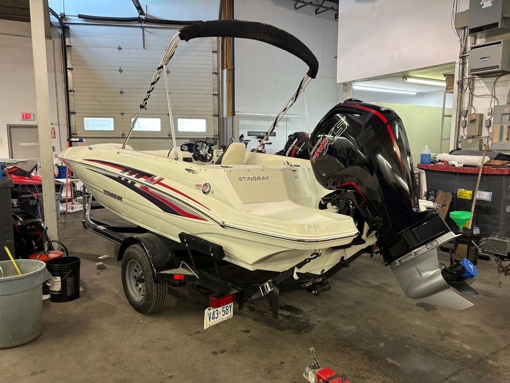 2021 Stingray 182 Deck Boat - Sold Boat