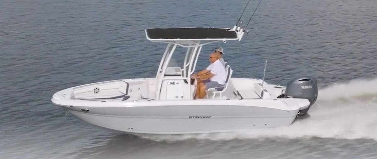 2026 Stingray 216CC  $78,443  INCOMING! - Sold Boat