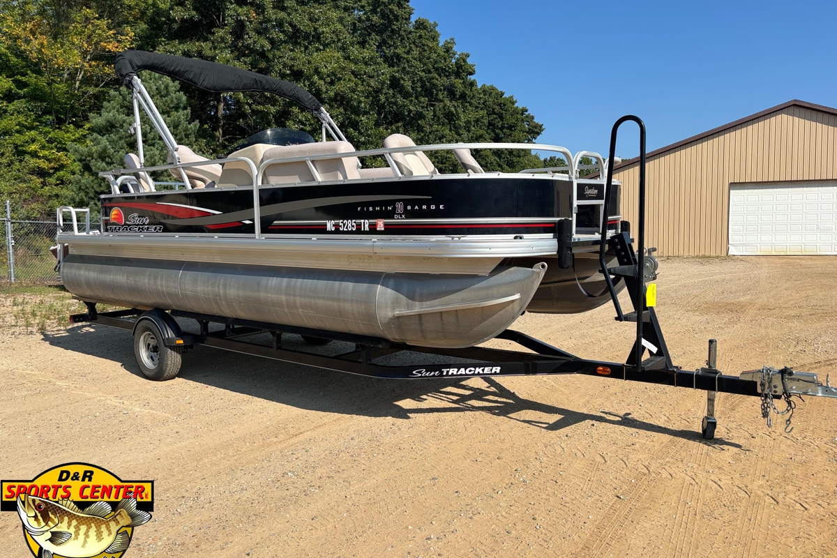2014 Sun Tracker Fishin Barge 20 DLX - Sold Boat