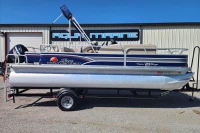 BOATZON | Sun Tracker Fishin Barge 20 DLX 2015