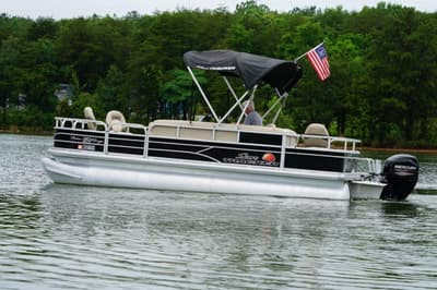 BOATZON | Sun Tracker Fishin Barge 20 DLX 2016