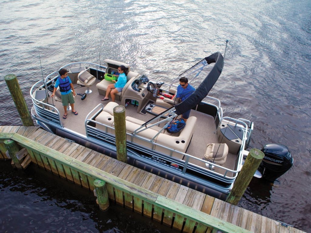 2023 Sun Tracker Fishin Barge 20 DLX - Sold Boat