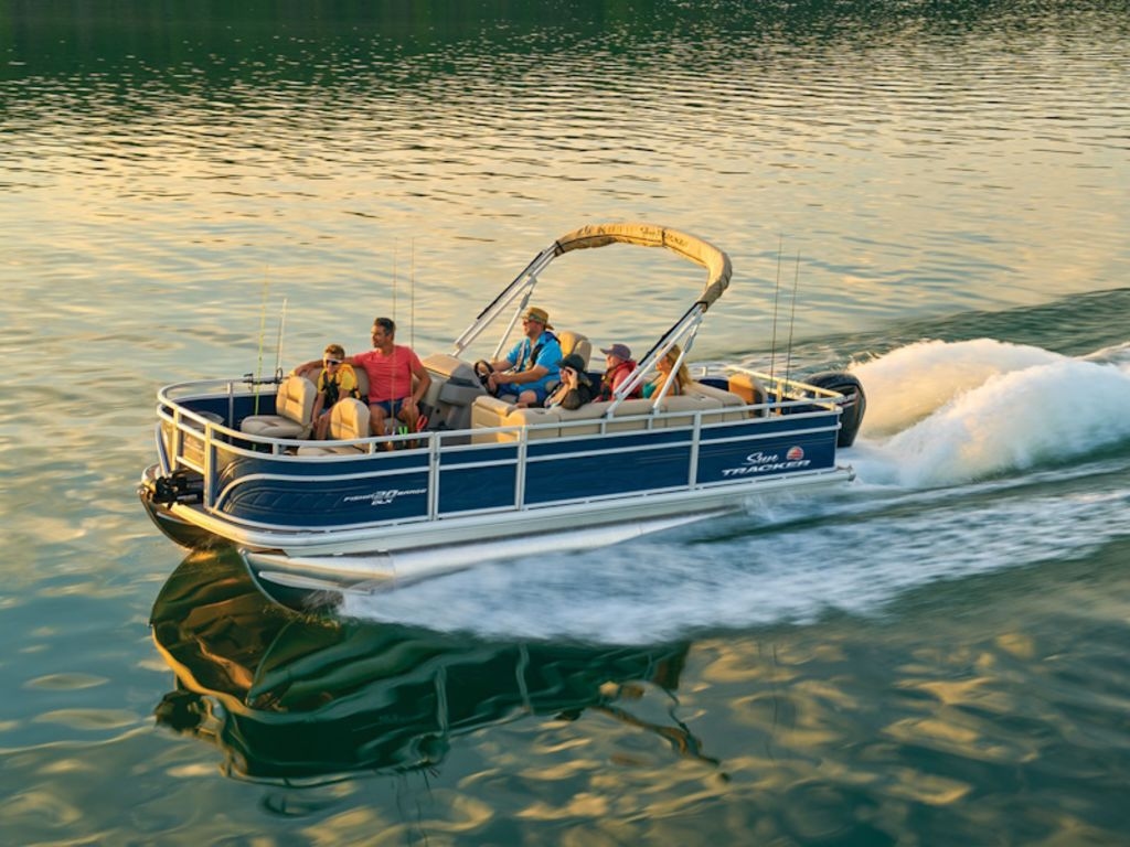 2025 Sun Tracker Fishin Barge 20 DLX - Sold Boat