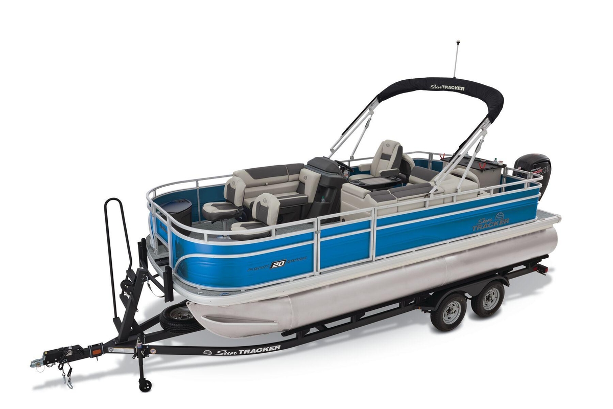 2026 Sun Tracker Fishin Barge 20 DLX - Sold Boat
