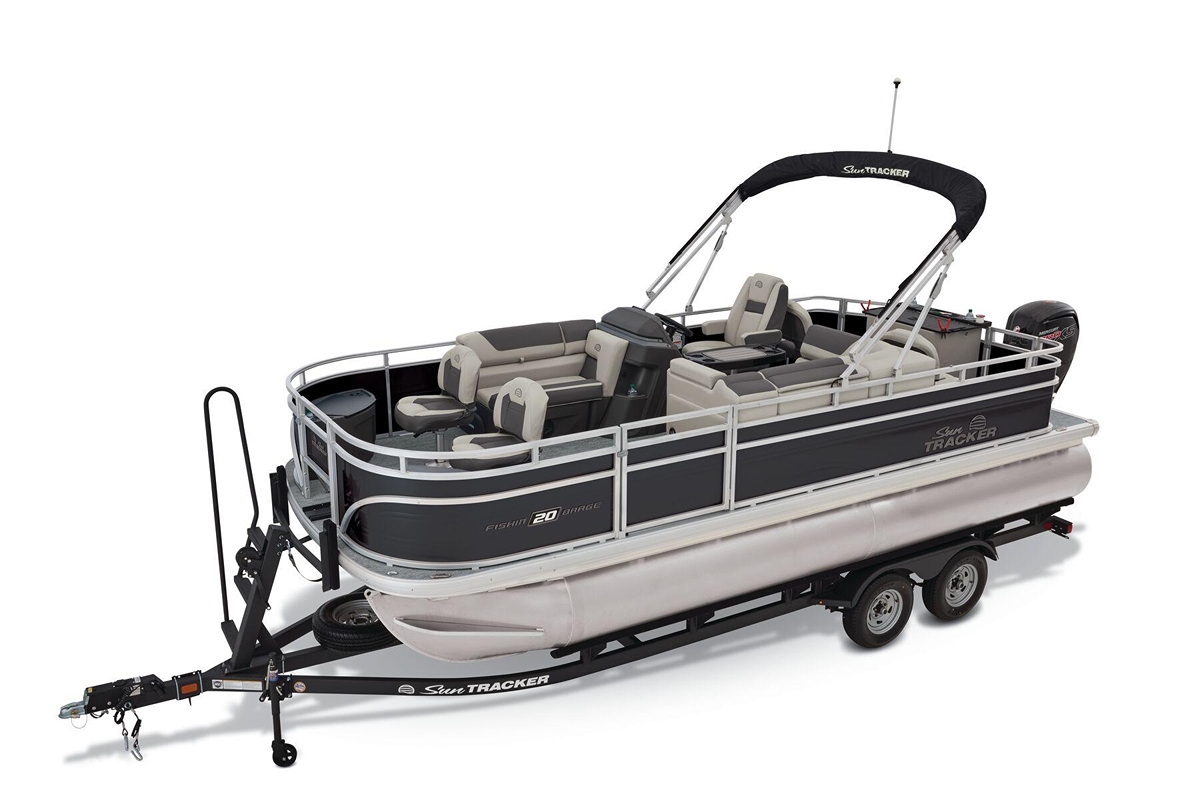 2026 Sun Tracker Fishin Barge 20 DLX - Sold Boat