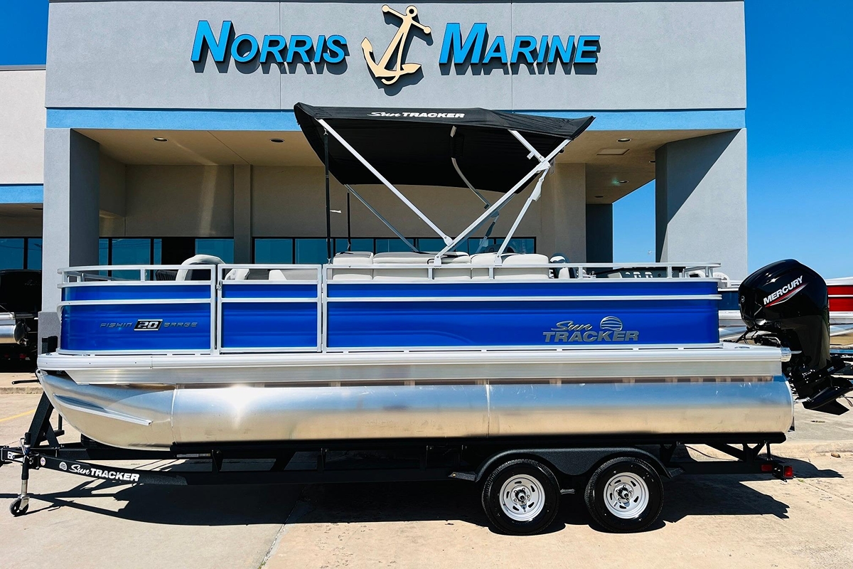 2026 Sun Tracker Fishin Barge 20 DLX - Sold Boat