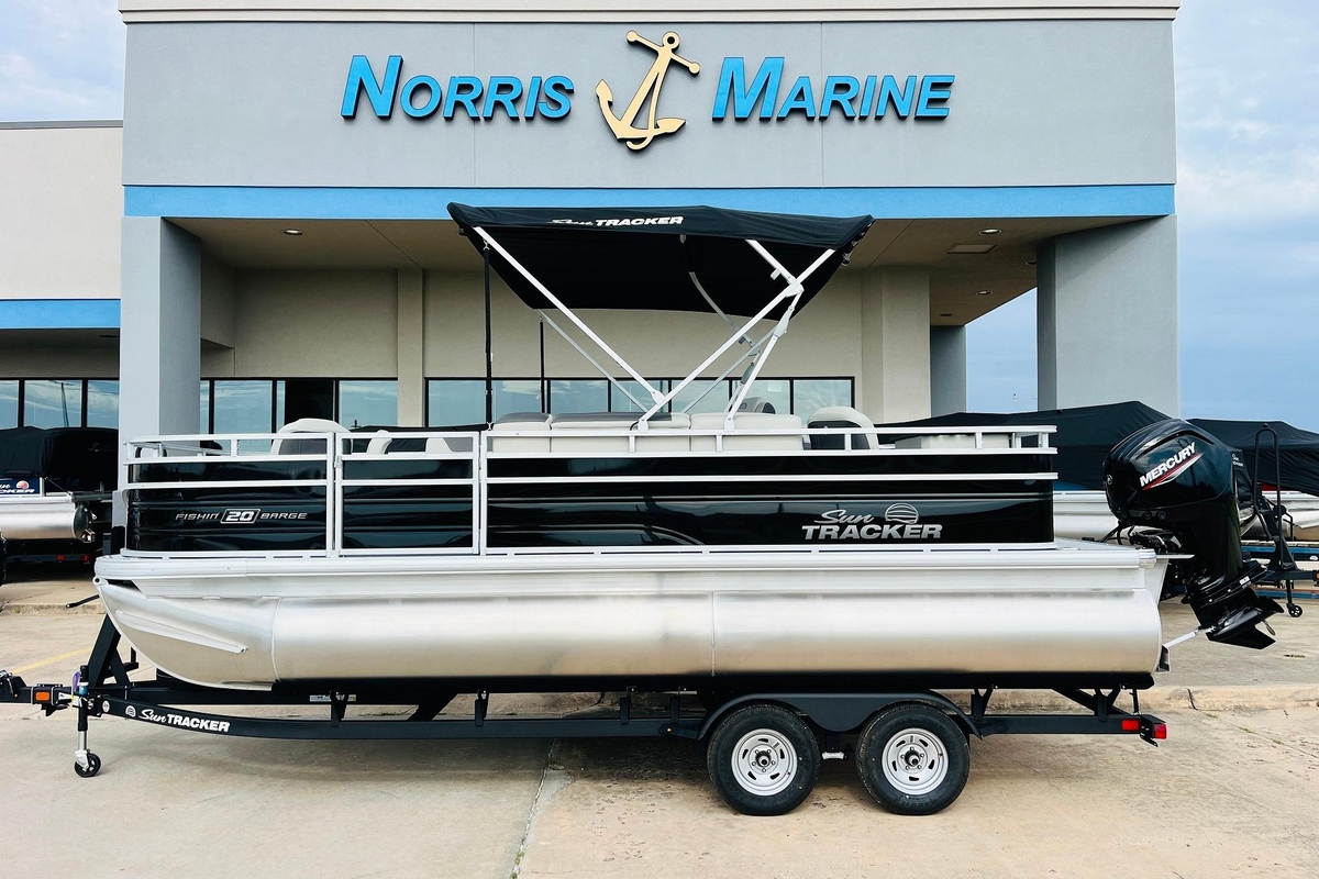 2026 Sun Tracker Fishin Barge 20 DLX - Sold Boat