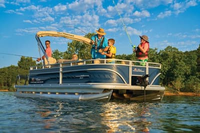 BOATZON | Sun Tracker Fishin Barge 20 DLX 2026