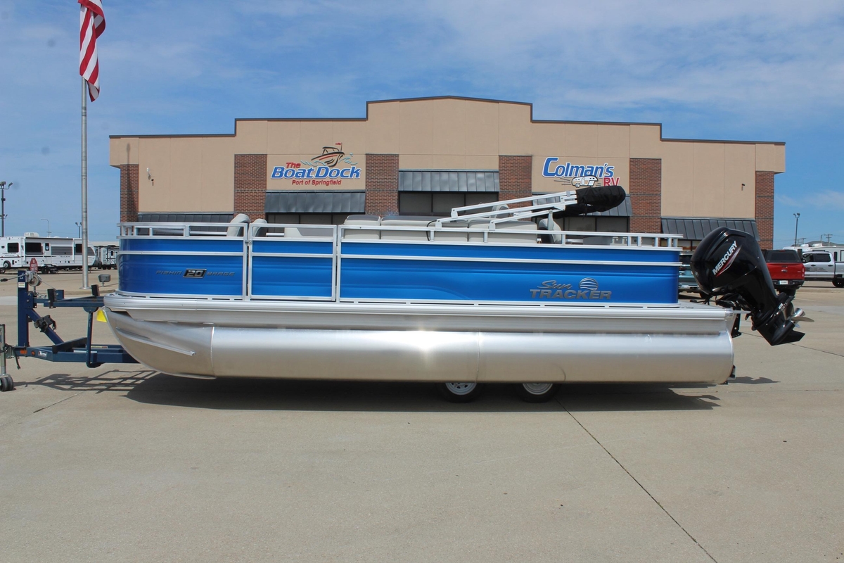 2026 Sun Tracker Fishin Barge 20 DLX - Sold Boat