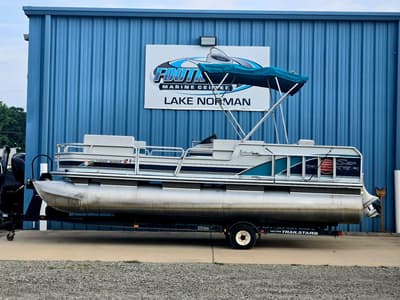 BOATZON | Sun Tracker Fishin Barge 21 1998