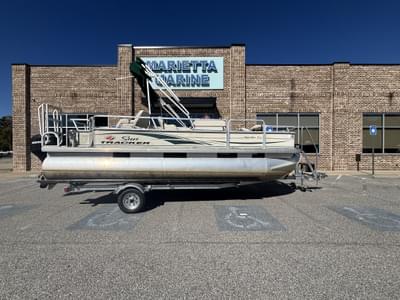 BOATZON | Sun Tracker Fishin Barge 21 wMercury Big Foot  40HP  4Stroke Engine wTrailer Included 2007