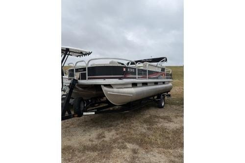 2012 Sun Tracker Fishin Barge 22 DLX - Sold Boat