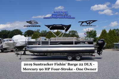 BOATZON | Sun Tracker Fishin Barge 22 DLX 2019