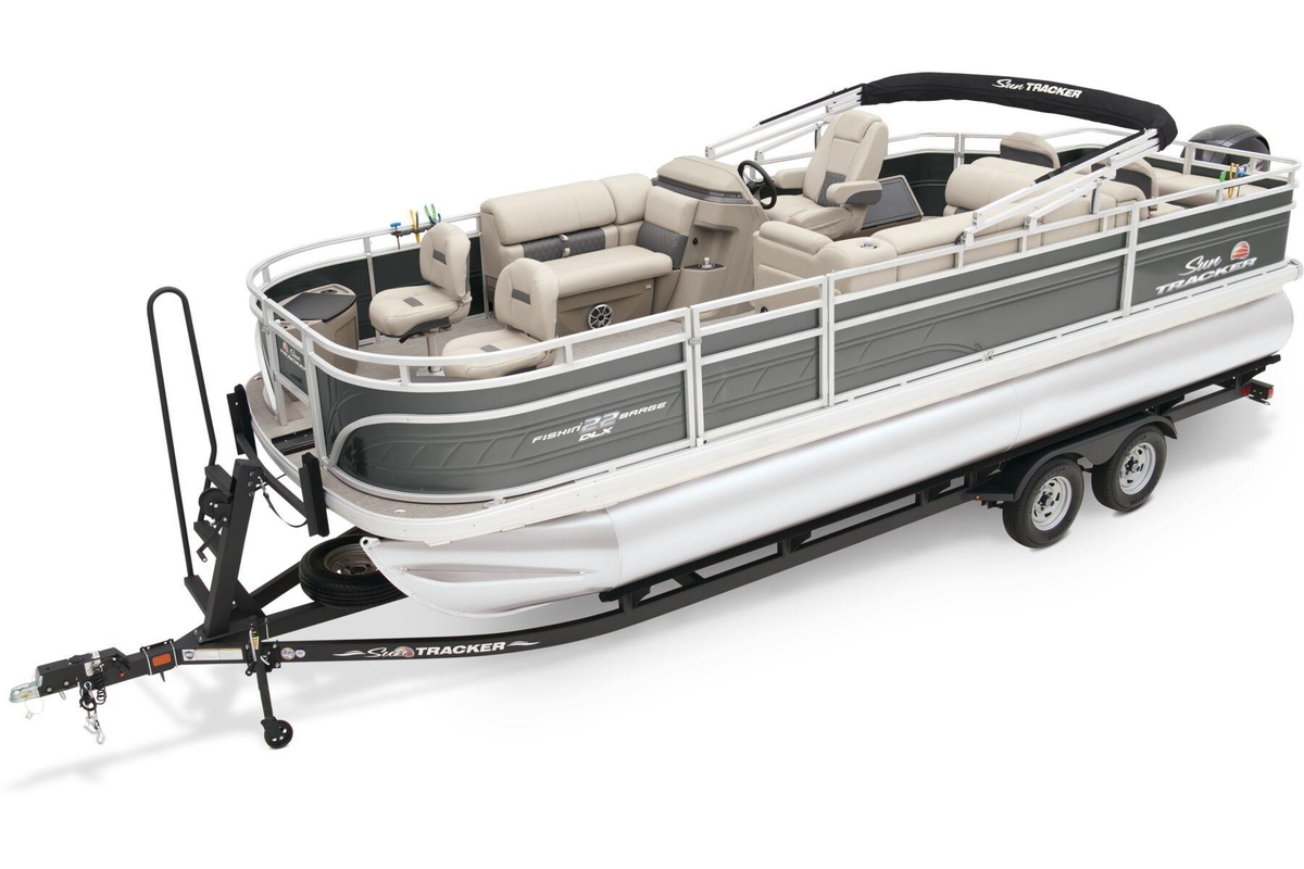 2025 Sun Tracker Fishin Barge 22 DLX - Sold Boat