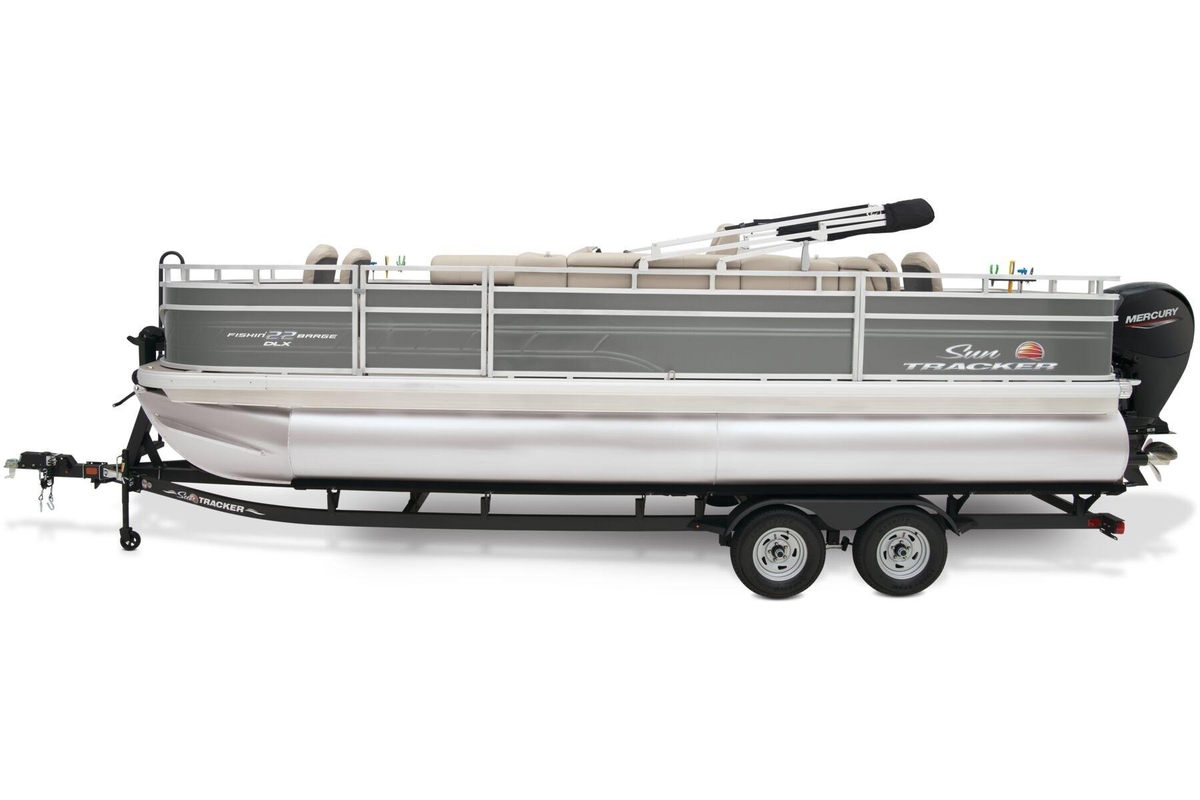 2025 Sun Tracker Fishin Barge 22 DLX - Sold Boat