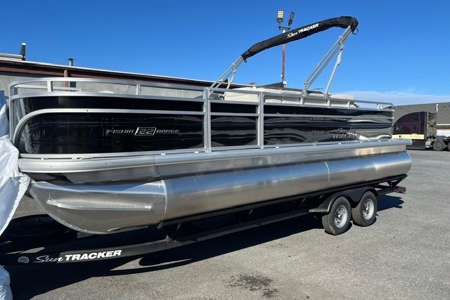 2026 Sun Tracker Fishin Barge 22 DLX - Sold Boat
