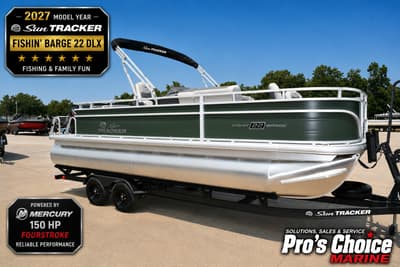 BOATZON | Sun Tracker Fishin Barge 22 DLX 2027