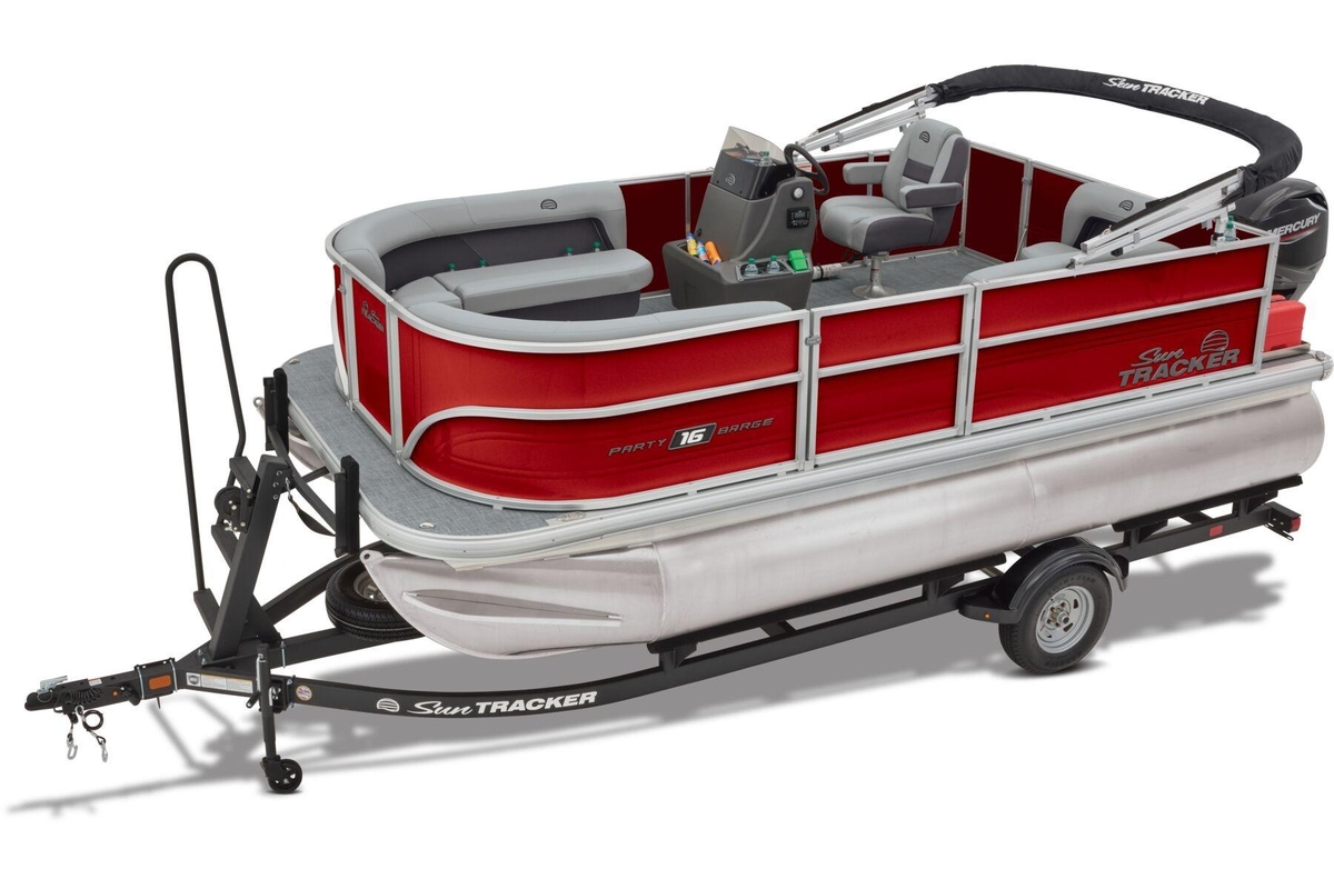 2026 Sun Tracker Party Barge 16 DLX - Sold Boat