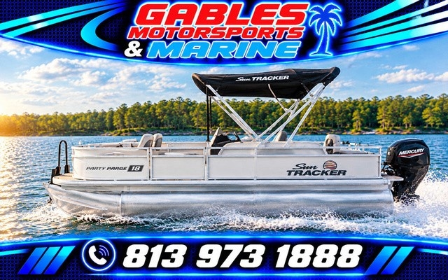 2027 Sun Tracker Party Barge 16 DLX - Sold Boat