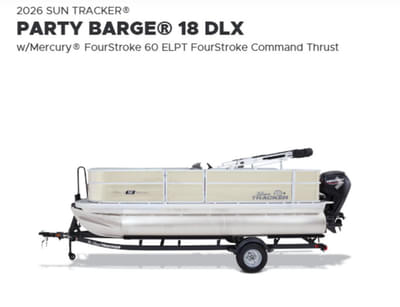 BOATZON | Sun Tracker Party Barge 18 DLX 2026
