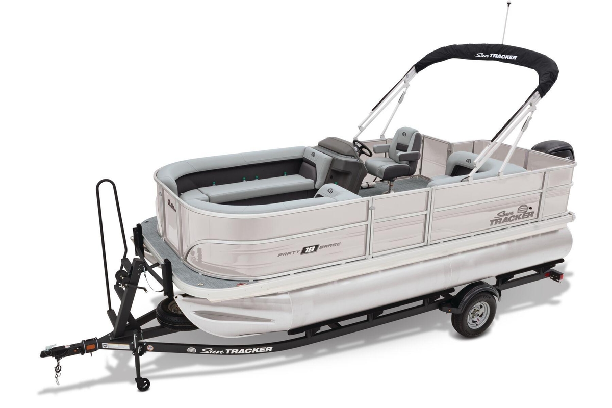 2026 Sun Tracker Party Barge 18 DLX - Sold Boat