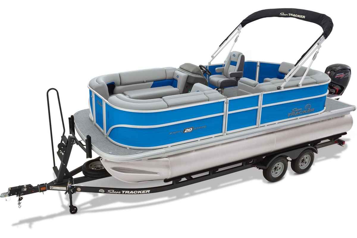 2026 Sun Tracker Party Barge 20 DLX - Sold Boat