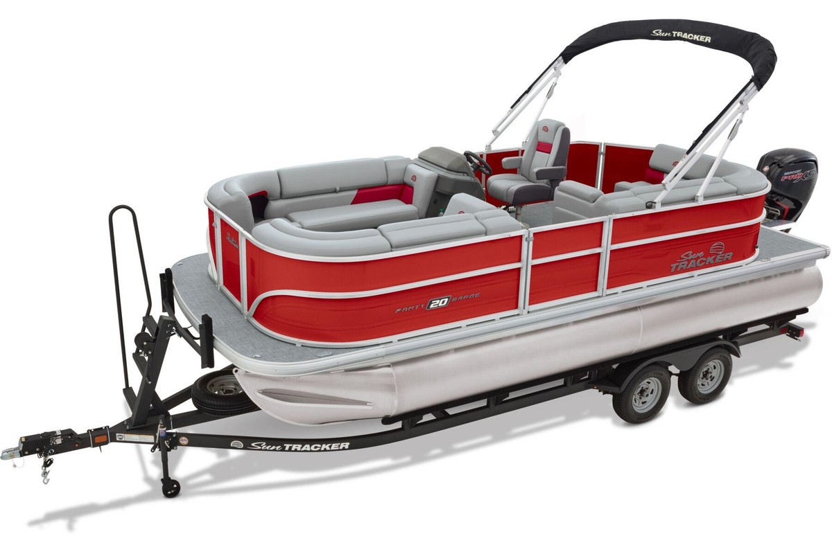 2026 Sun Tracker Party Barge 20 DLX - Sold Boat