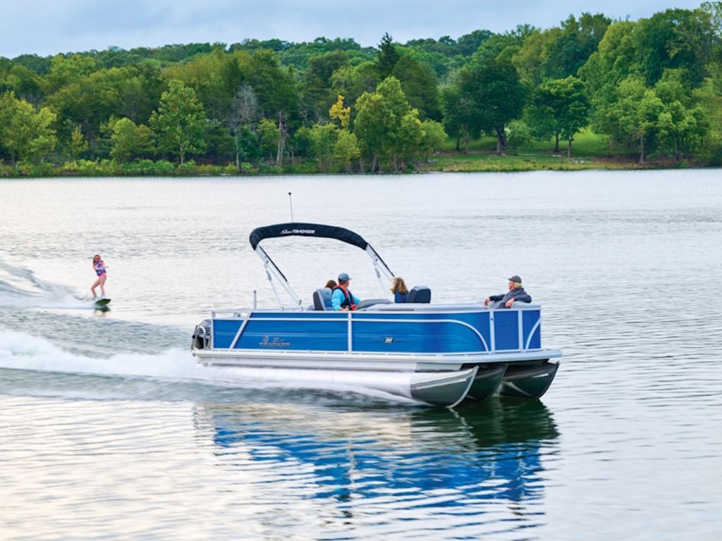 2026 Sun Tracker Party Barge 22 RF XP3 - Sold Boat