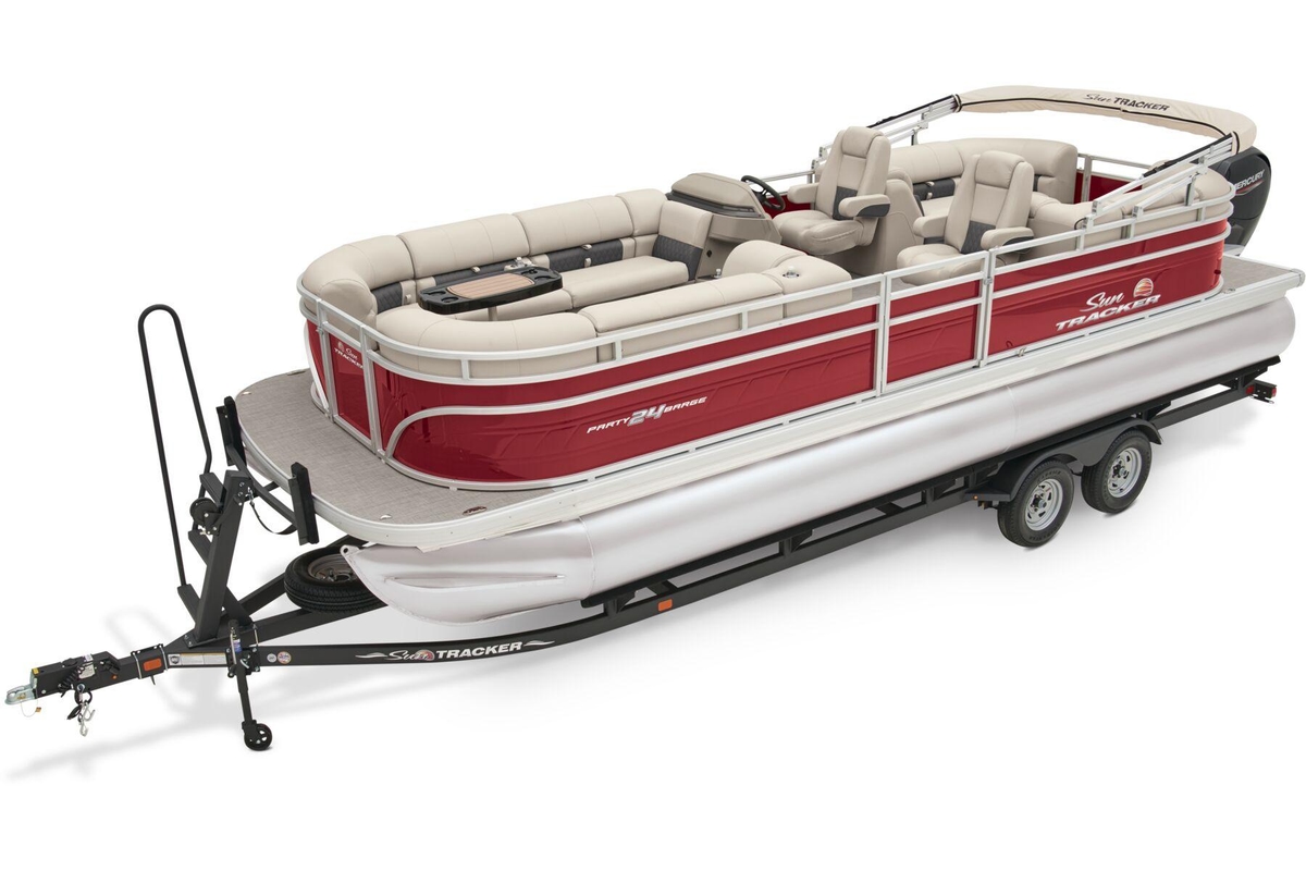 2024 Sun Tracker Party Barge 24 DLX - Sold Boat