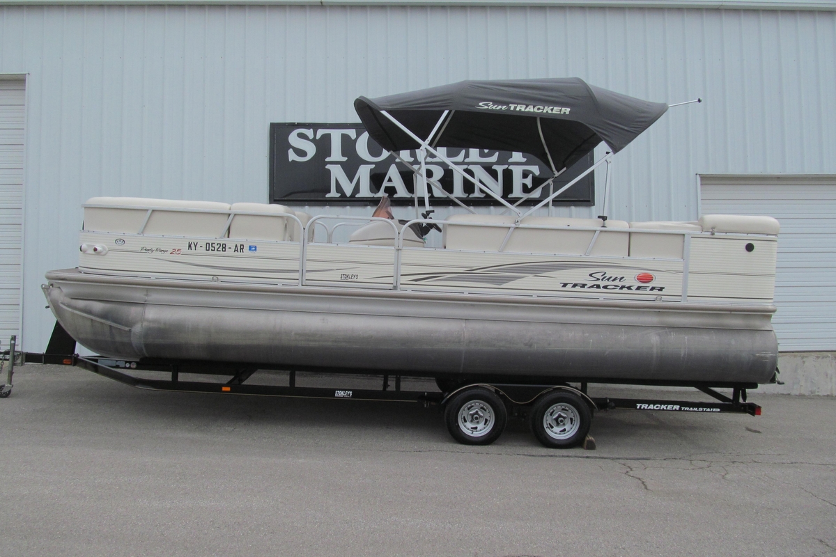 2008 Sun Tracker Party Barge 25 I/O Regency Edition - Sold Boat