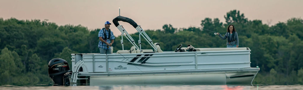 2026 SunCatcher select 322 RF - Sold Boat