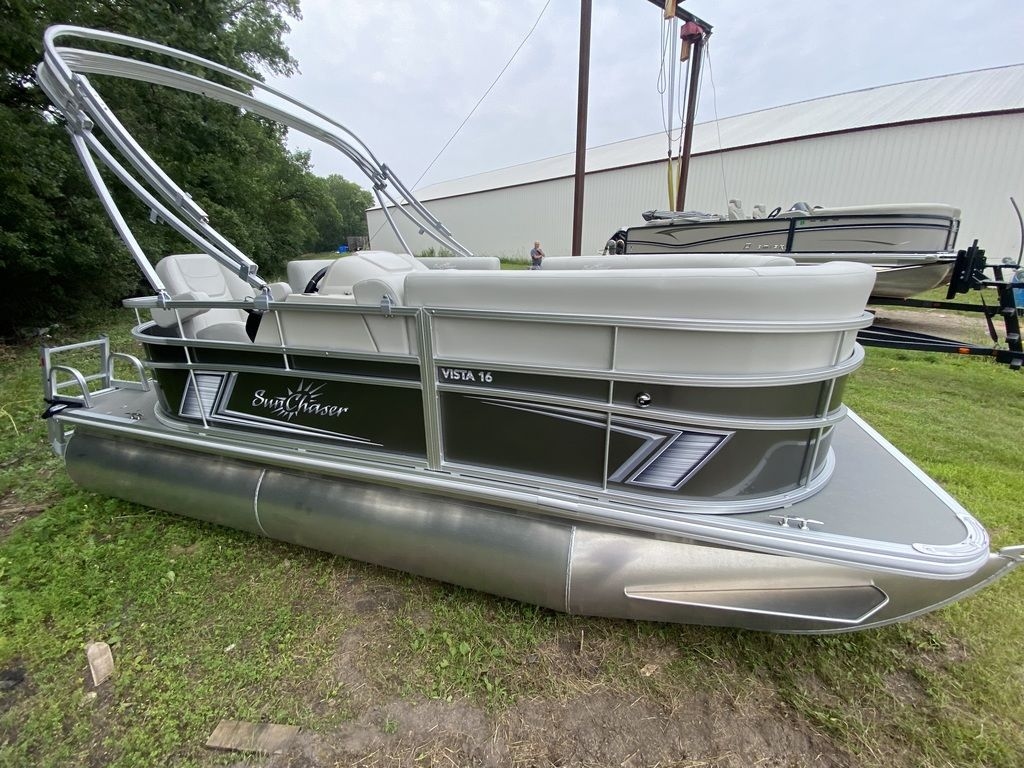 2026 SunChaser 16 LR 99HP BUNK TRAILER - Sold Boat