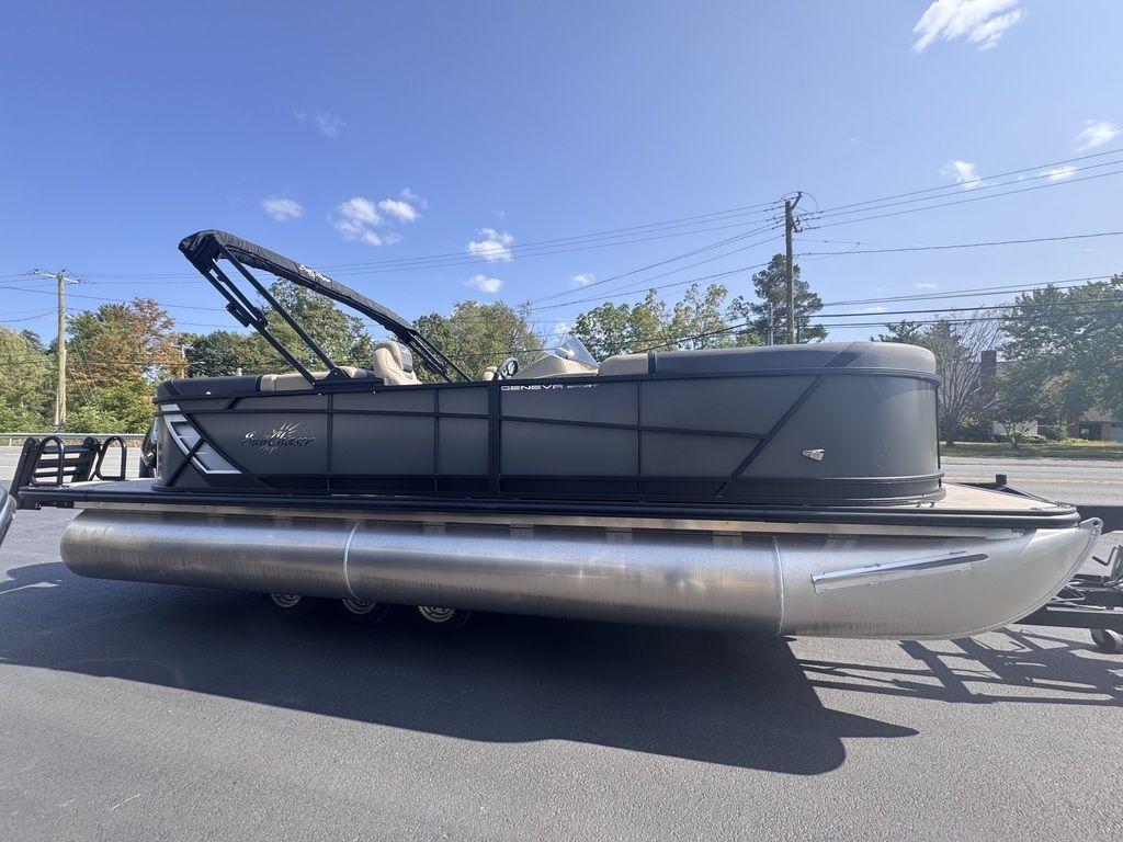 2026 SunChaser Geneva Sport 23 LR DH TriToon 150hp - Sold Boat