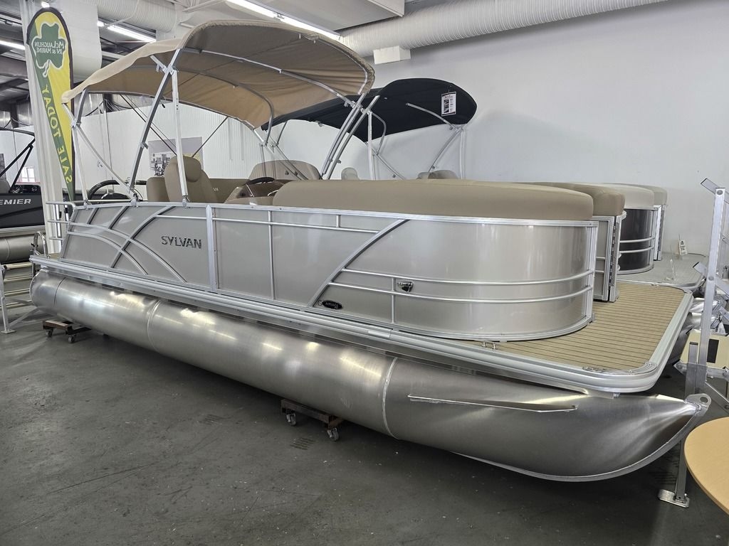 2026 Sylvan 822 CLZ 115HP BUNK TRAILER - Sold Boat
