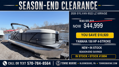 BOATZON | Sylvan 8522 LZ Mirage 2026