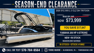 BOATZON | Sylvan L3 CLZ DH Tritoon 2026