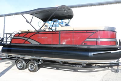 BOATZON | Sylvan L3 DLZ Bar TriToonIncludes Custom Trailer Trailer Delete Available 2026