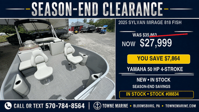 BOATZON | Sylvan Mirage 818 Fish 2025