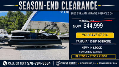 BOATZON | Sylvan Mirage 8520 CLZ DH 2026