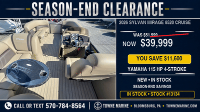 BOATZON | Sylvan Mirage 8520 Cruise 2026