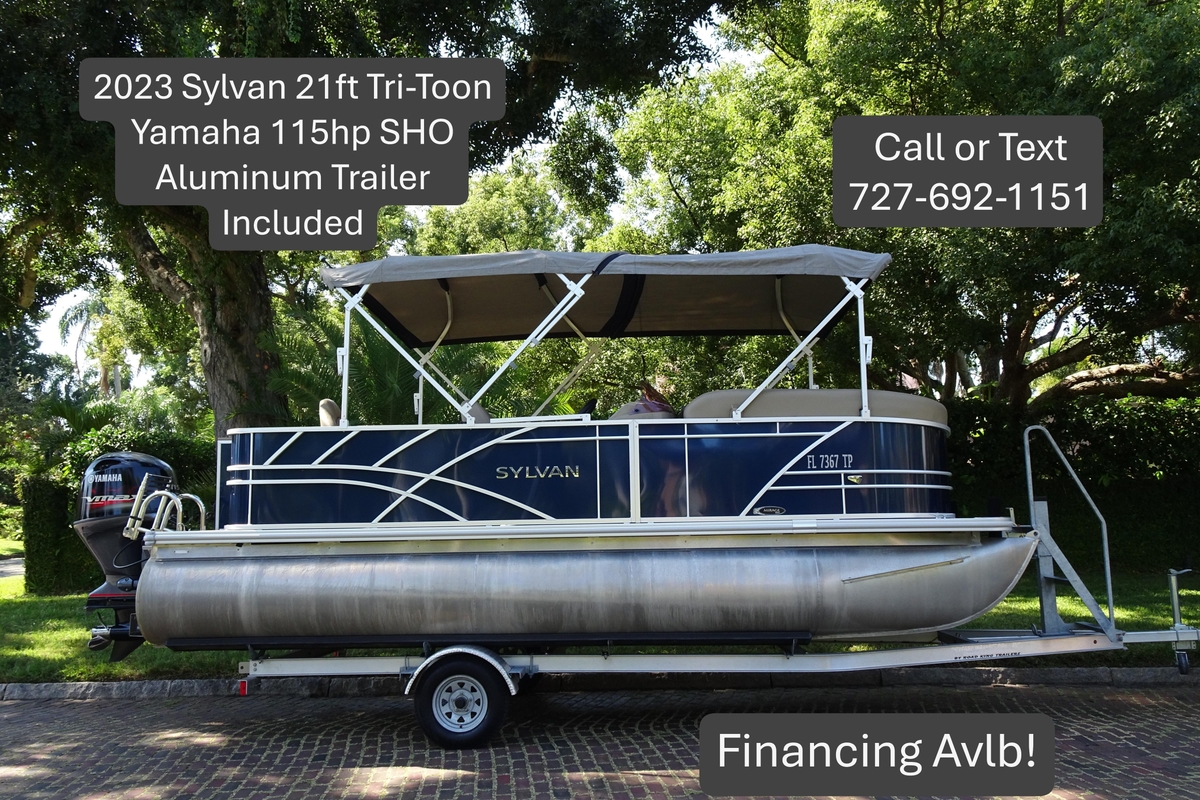 2023 Sylvan Mirage Fish 820 Party Fish - Sold Boat