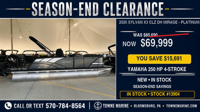 BOATZON | Sylvan X3 CLZ DH Mirage  Platinum Pkg 2026